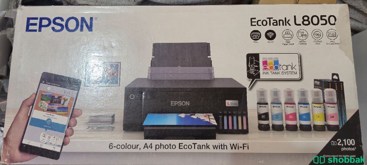 طابعة EPSON L8050 Shobbak Saudi Arabia