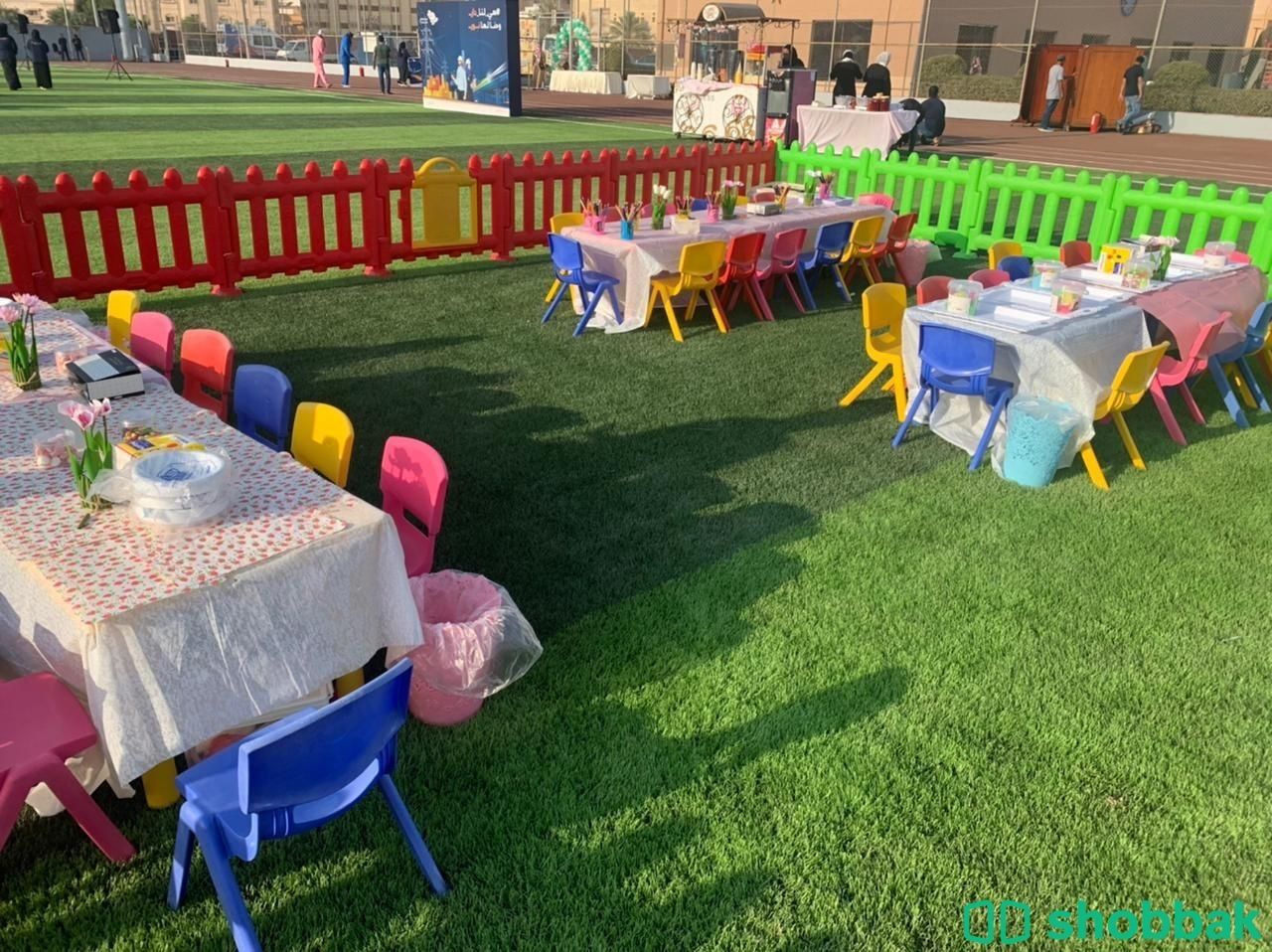 طاولات فعاليات اطفال  Shobbak Saudi Arabia
