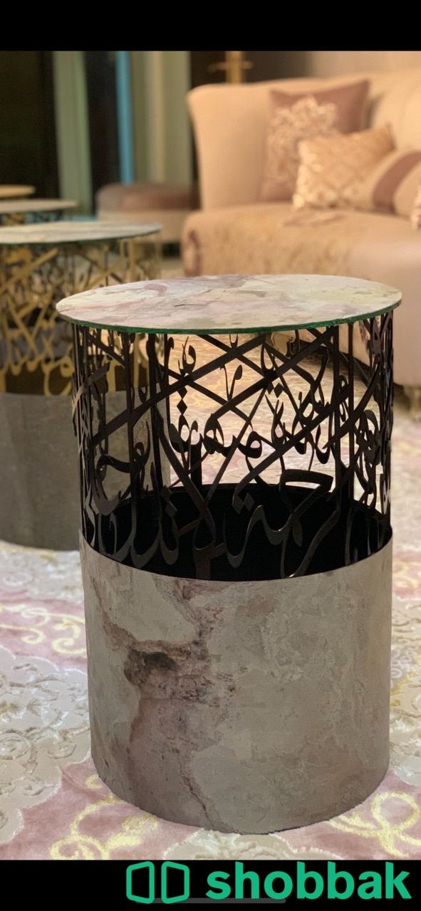 طاولة خدمه بتصميم عربي  شباك السعودية