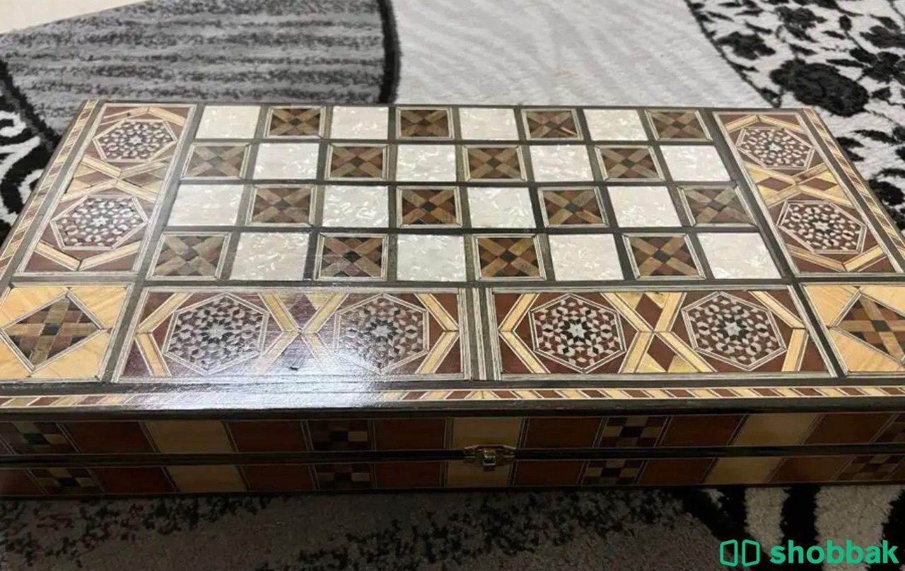 طاولة زهر وشطرنج جديدة  Shobbak Saudi Arabia