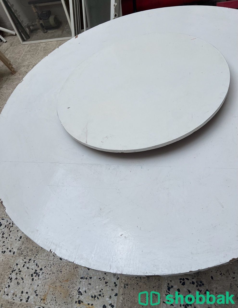 طاولة طعام دواره خشب  Shobbak Saudi Arabia