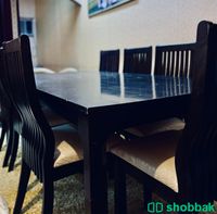 طاولة طعام مصنوعة من الخشب الفاخر " خشب الزان "  Shobbak Saudi Arabia