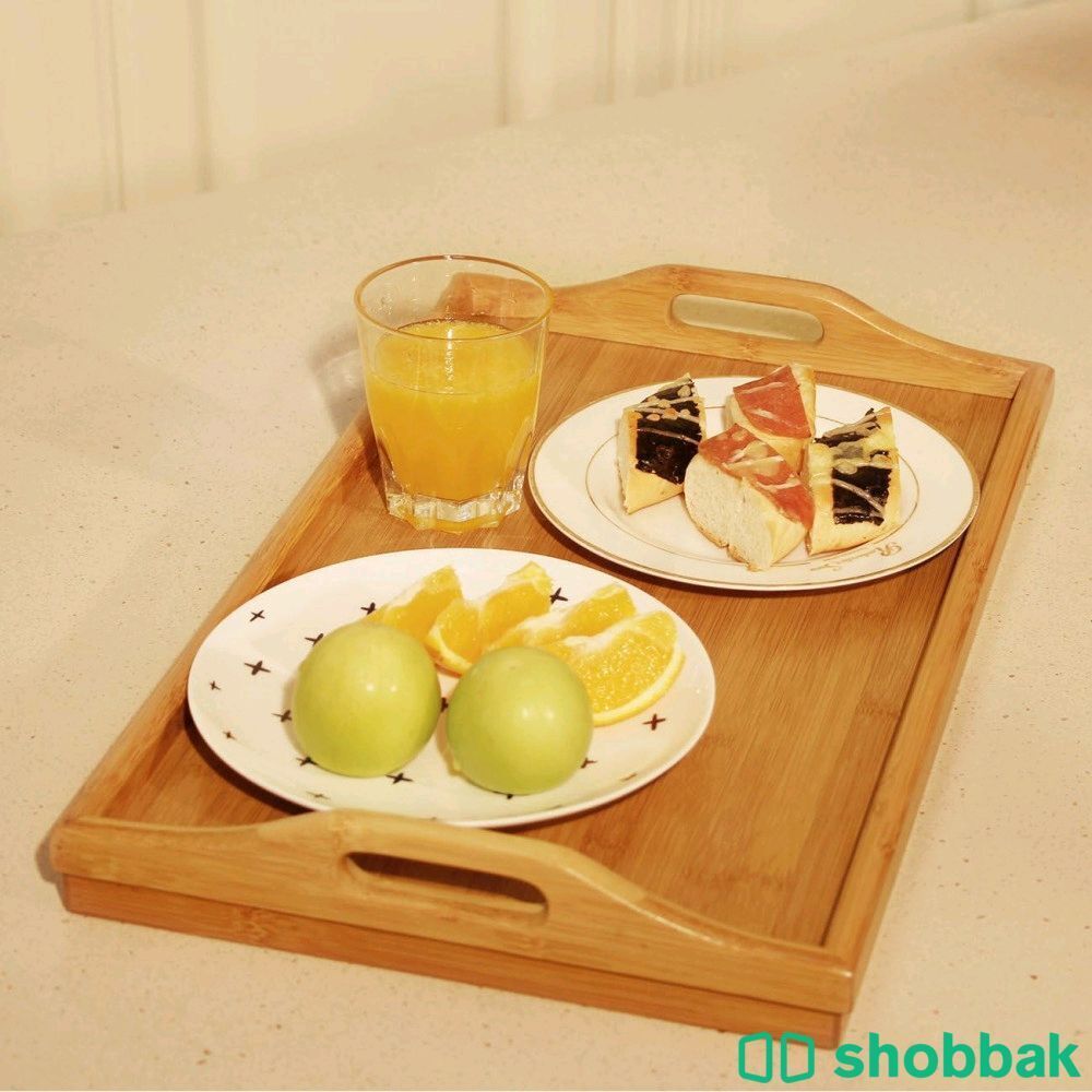 طاولة قابلة للطي مصنوعة من الخيزران  Shobbak Saudi Arabia