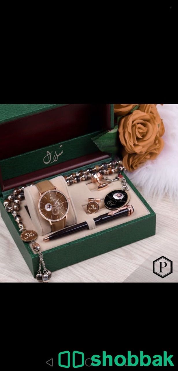 طقم ساعة رجالي ماركة مونت بلانك  Shobbak Saudi Arabia