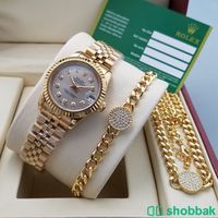 طقم ساعة رولكس نسائي  Shobbak Saudi Arabia