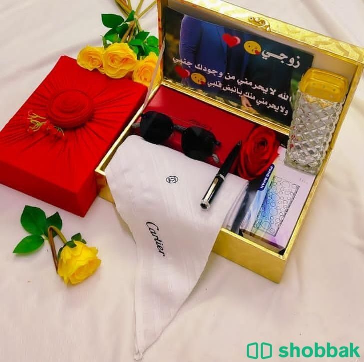 طقم شماغ ونظارة وقلم ومبخرة كارتير  شباك السعودية