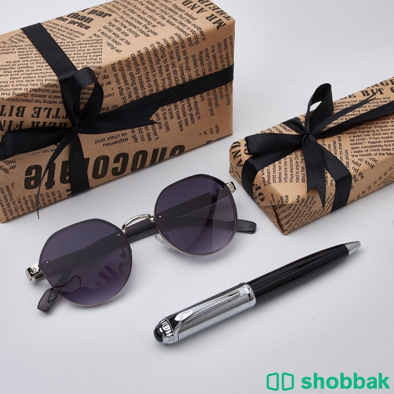 طقم قلم ونظارة جفنشي درجة اولي Shobbak Saudi Arabia