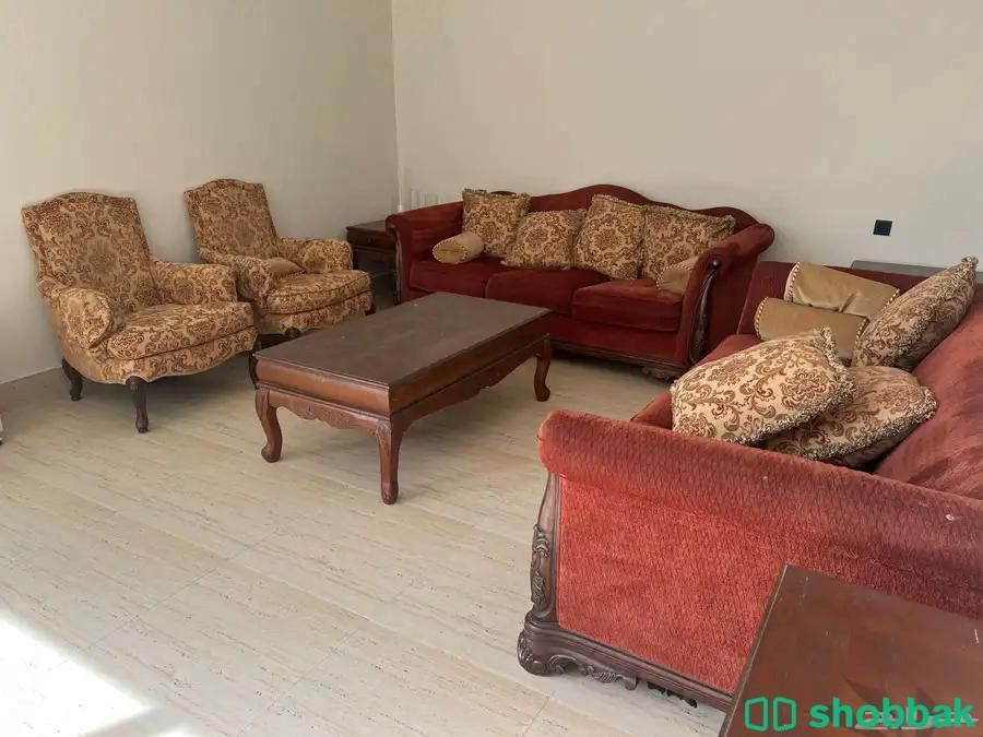 طقم كنب كلاسيك شباك السعودية