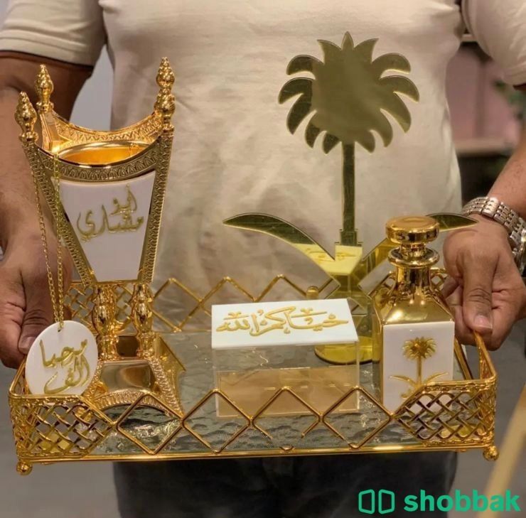 طقم مبخرة ايكرليك بالعبارة حسب الطلب  Shobbak Saudi Arabia