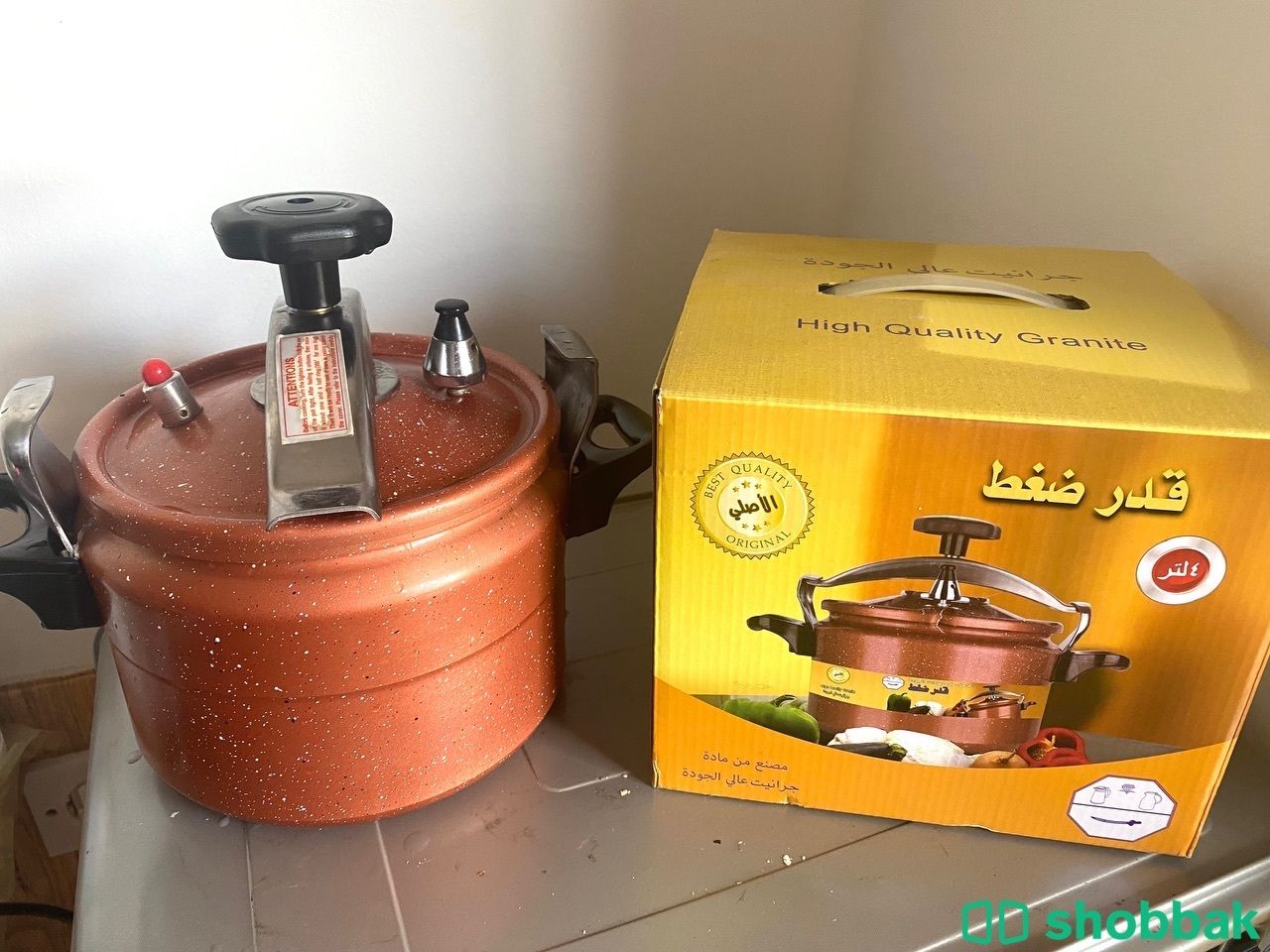 طنجرة ضغت تيفال نوع ممتاز ماركة السيف 4 لتر  Shobbak Jordan