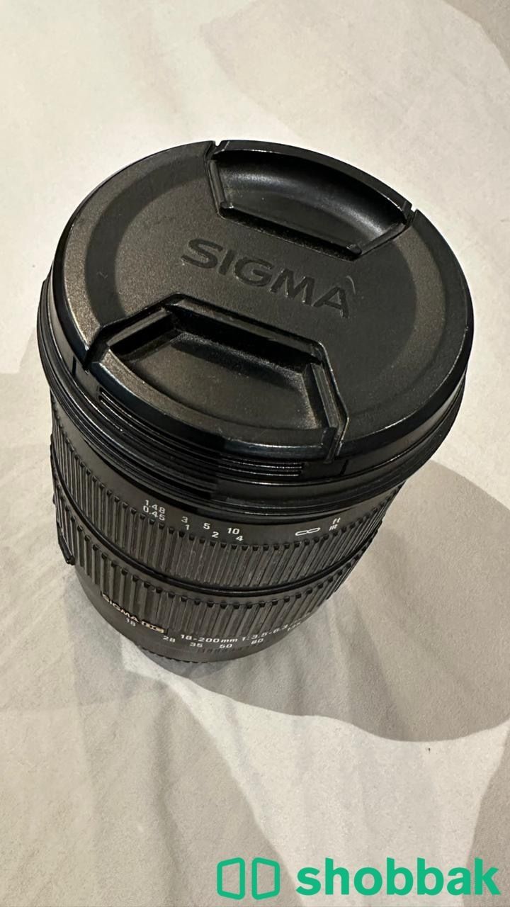 عدسه سيجما - sigma lens 18-200mm شباك السعودية