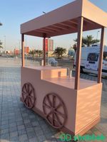 عربة عرض منتجات أو ركن قهوة  Shobbak Saudi Arabia