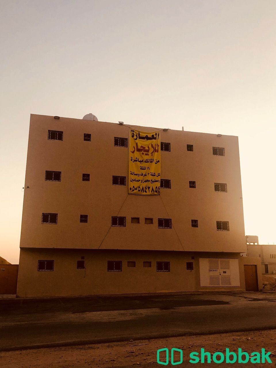 عمارة سكن عمال للإجار  الرياض حي المصفاة  شباك السعودية