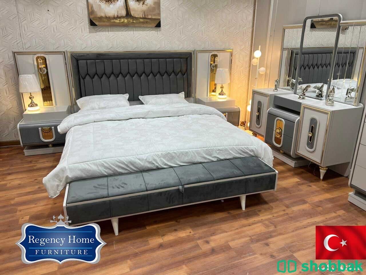 غرفة نوم تركية بتصميم مميز Shobbak Saudi Arabia