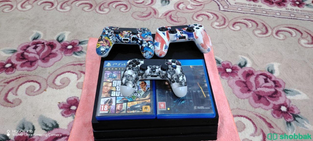 فرصة لا تتكرر لعشاق الجيمنج للبيع بلاي ستيشن 4 برو (PS4Pro Shobbak Saudi Arabia