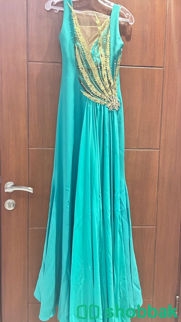 فستان اخضر للبيع شباك السعودية