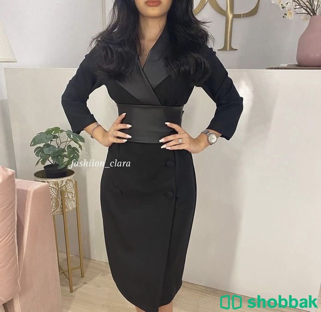 فستان اسود جديد للبيع Shobbak Saudi Arabia