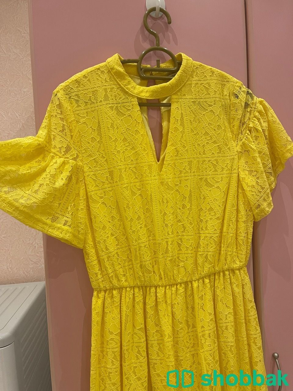 فستان اصفر شباك السعودية