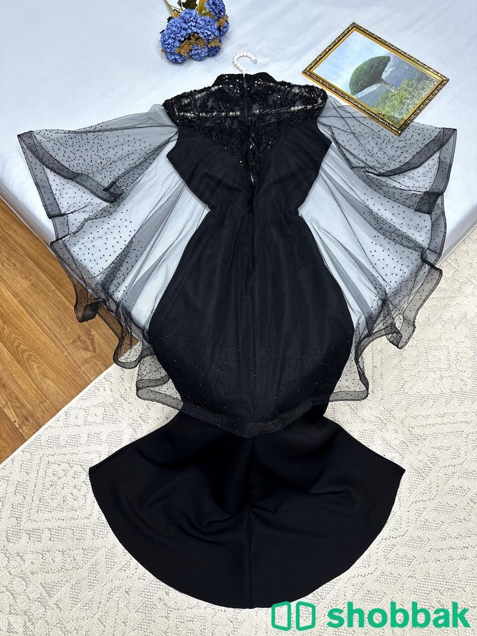 فستان باربي مع شيفون وتطريز  Shobbak Saudi Arabia