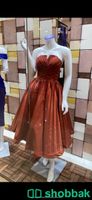 فستان برتقالي على نحاسي للبيع السعر ٣٥٠ Shobbak Saudi Arabia