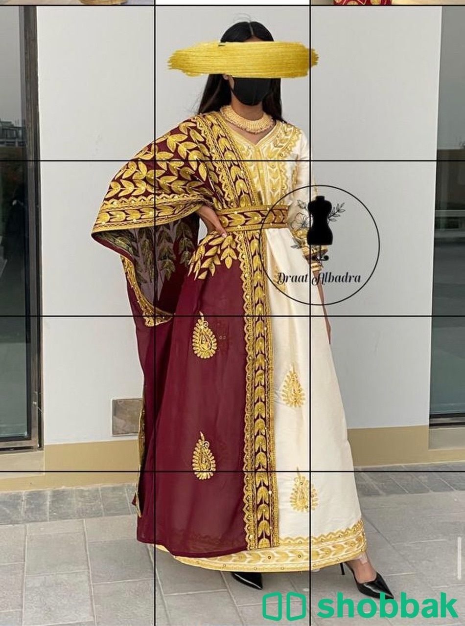 فستان تراثي بحريني شباك السعودية