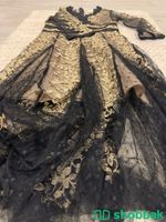 فستان جديد اسود مذهب 🥰🥰 شباك السعودية