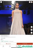 فستان روقنزا مشكوك يدوي من مصمم هندي شباك السعودية