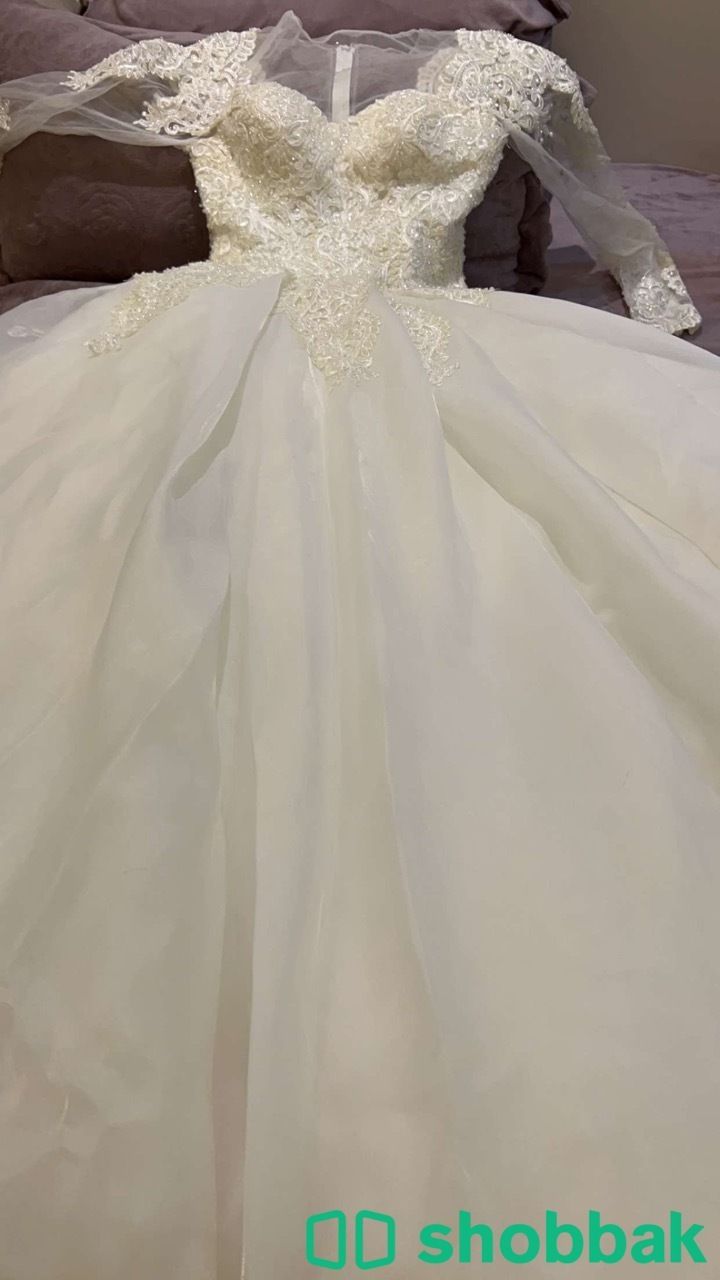 فستان زفاف جديد لم يستخدم  شباك السعودية