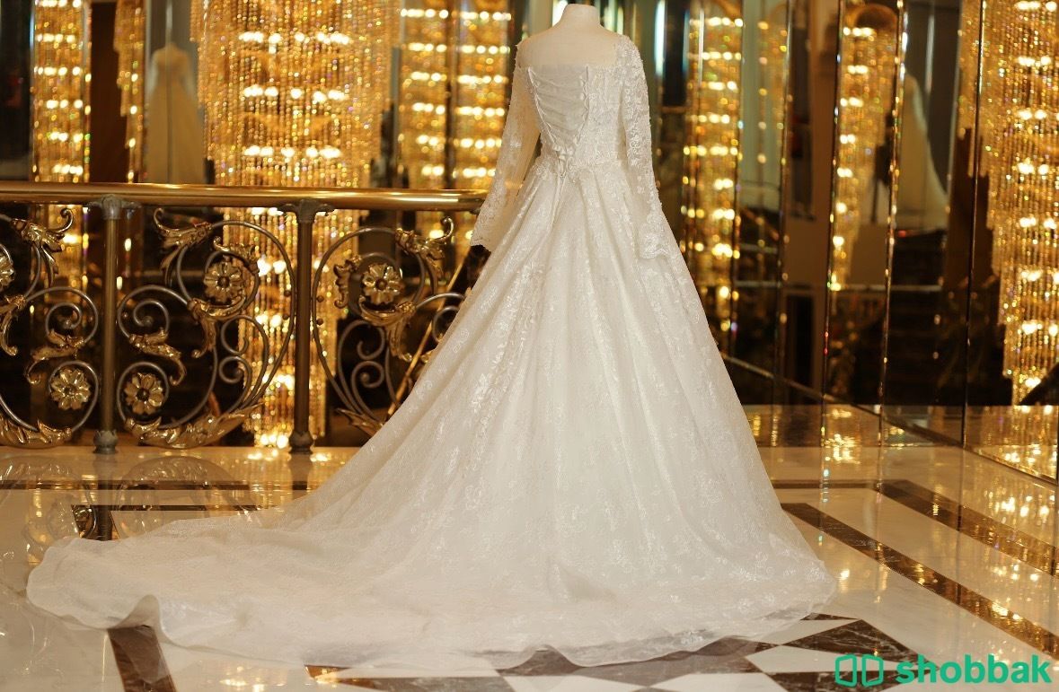 فستان زفاف فرنسي راقي شباك السعودية