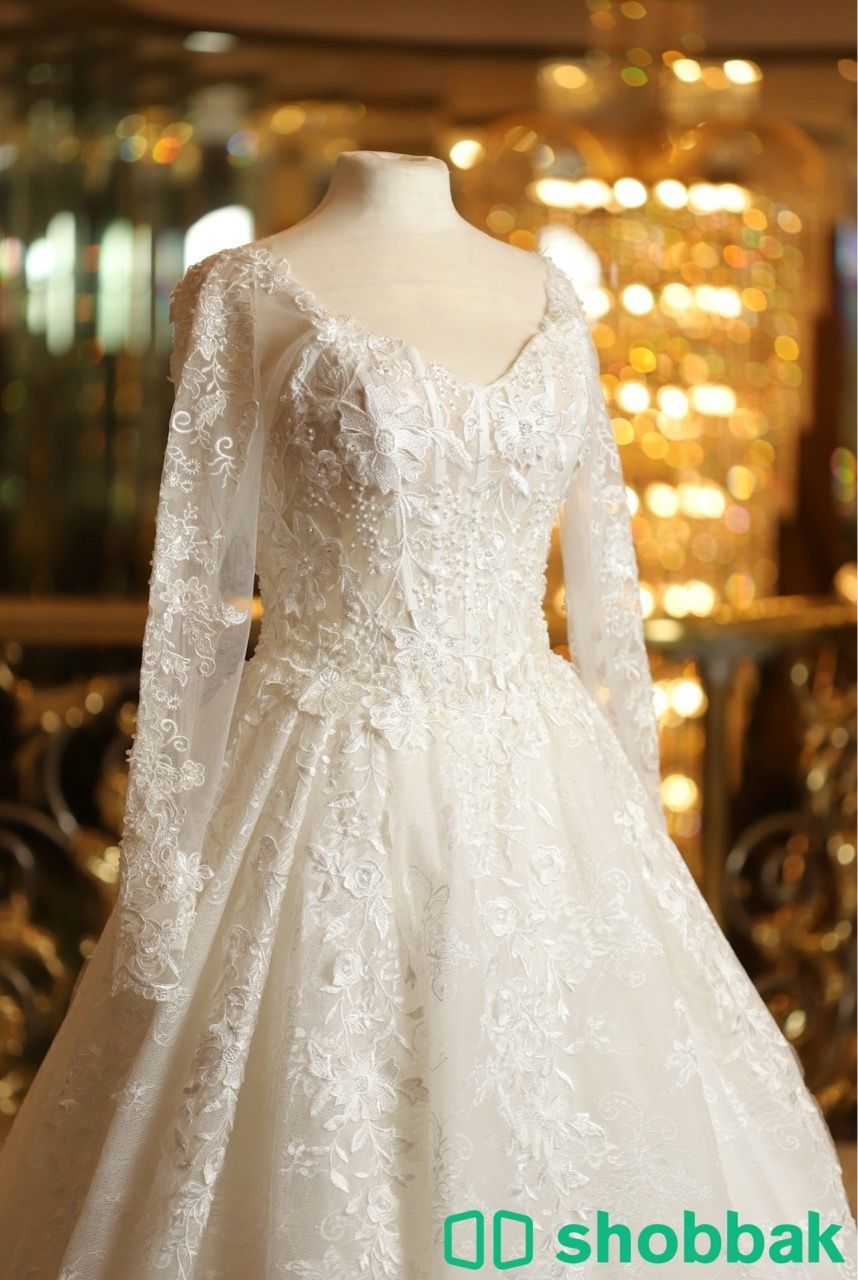 فستان زفاف فرنسي راقي Shobbak Saudi Arabia