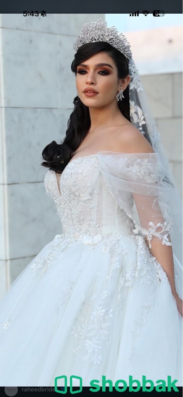 فستان زواج روعههه للبيع Shobbak Saudi Arabia