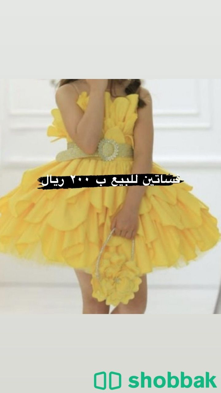 فستان سهرة اطفال ست الى ثمان سنوات  Shobbak Saudi Arabia