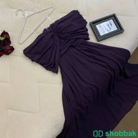 فستان سهرة شيفون جورجيت كلوش 5 الوان Shobbak Saudi Arabia