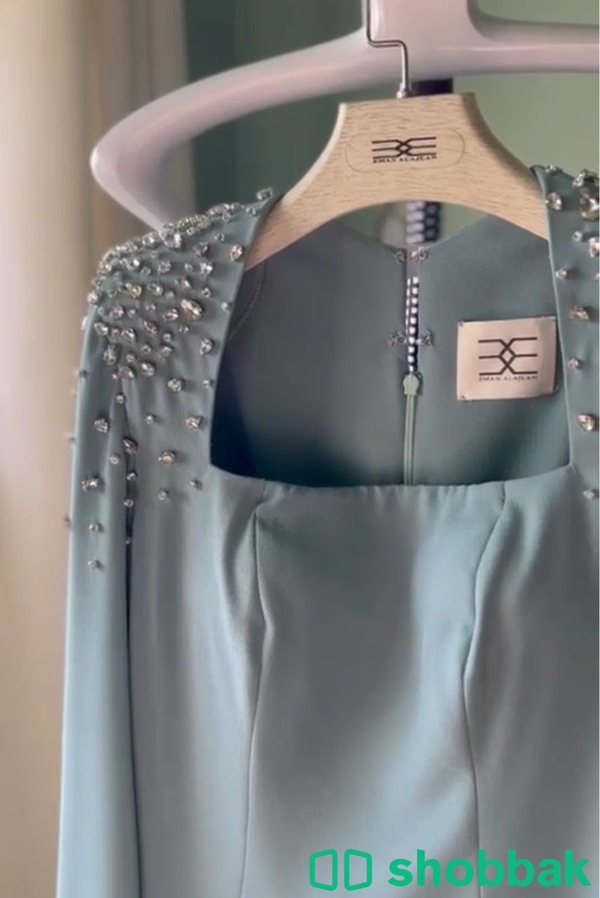 فستان سهرة للمصمة إيمان العجلان  Shobbak Saudi Arabia