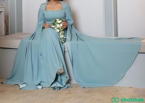 فستان سهرة للمصمة إيمان العجلان  Shobbak Saudi Arabia