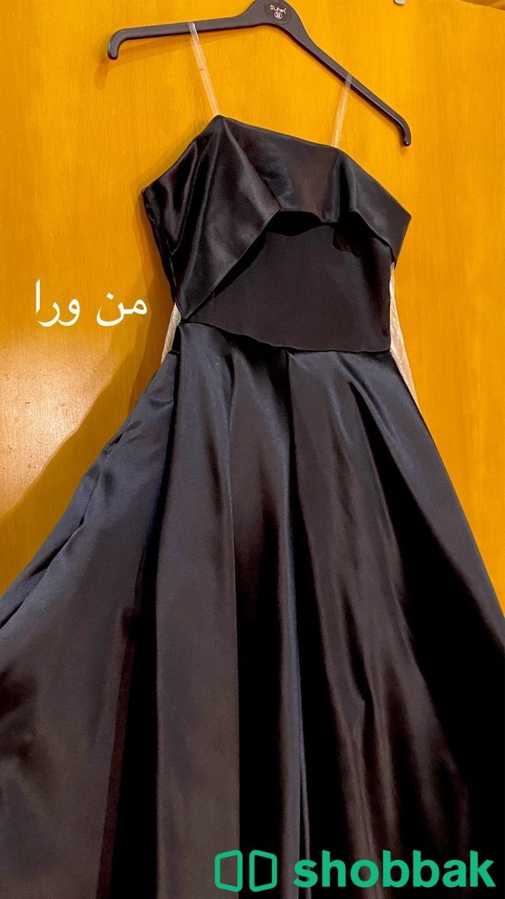 فستان سهره اسود فخم شباك السعودية