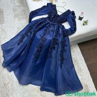 فستان شيفون مطرز طبقات  Shobbak Saudi Arabia