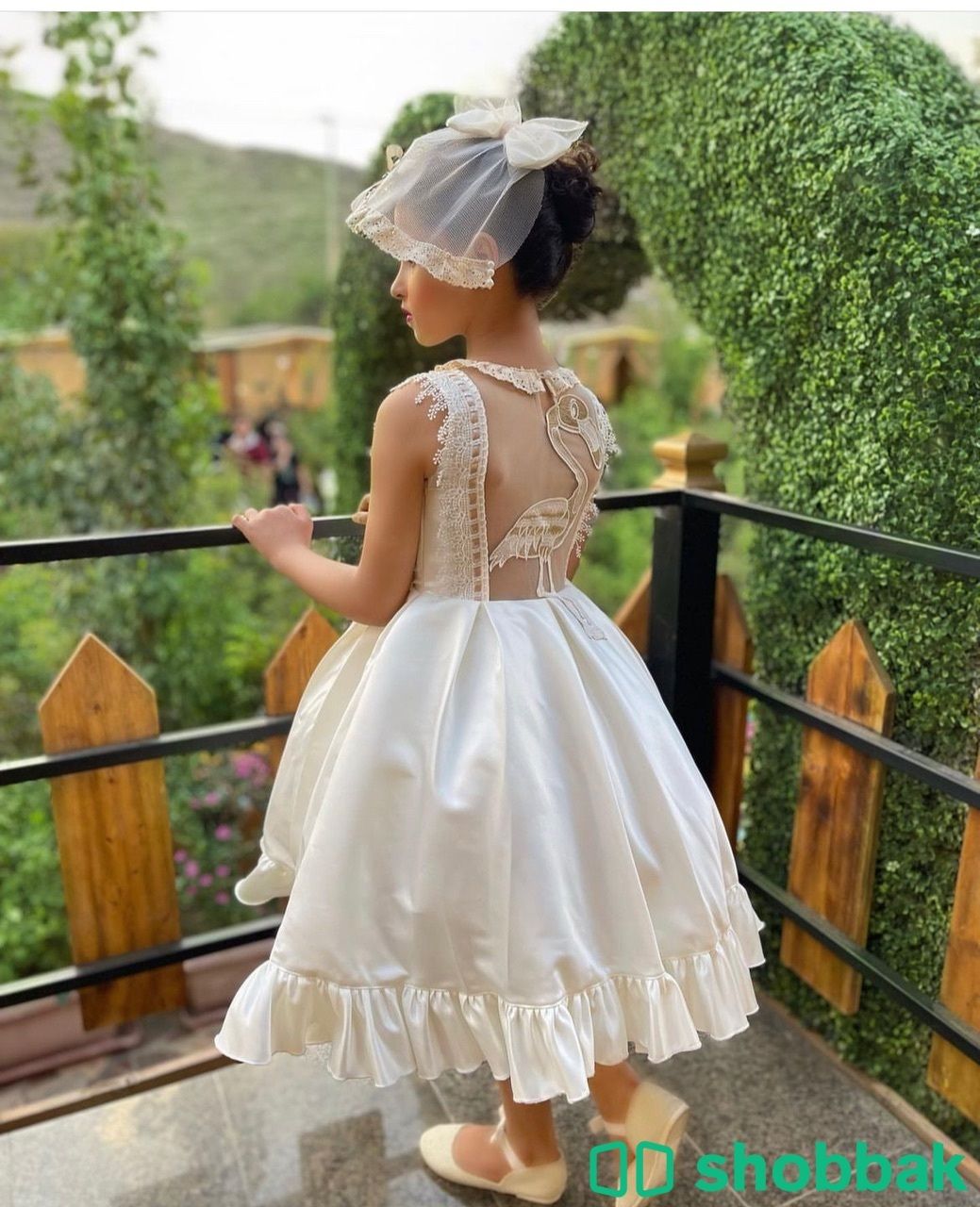 فستان طفله من مصممه شباك السعودية
