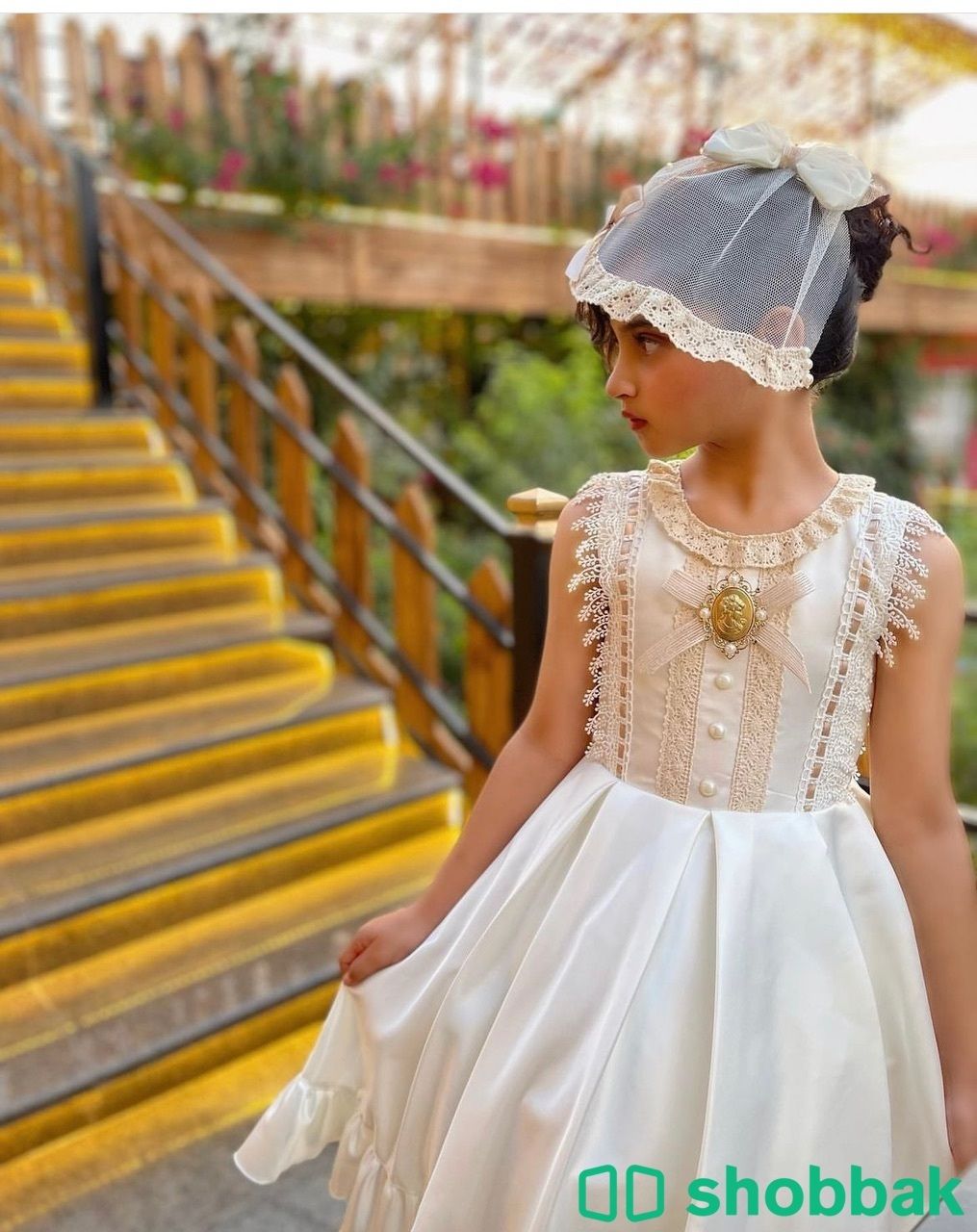 فستان طفله من مصممه شباك السعودية