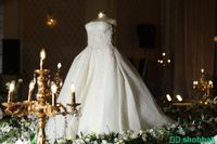 فستان عروس مع الطرحه للبيع شباك السعودية