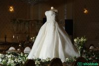 فستان عروس مع الطرحه للبيع Shobbak Saudi Arabia