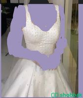فستان عروس مع طرحة شباك السعودية