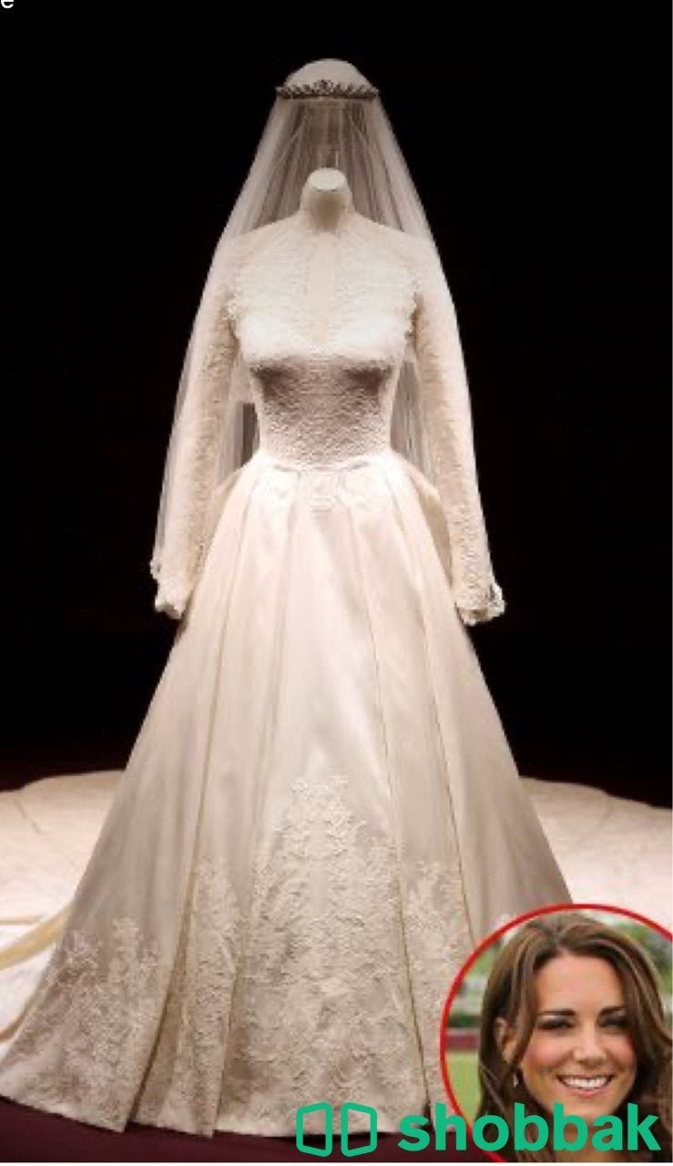 فستان عروس موديل الأميره كيت ميدلتون  شباك السعودية