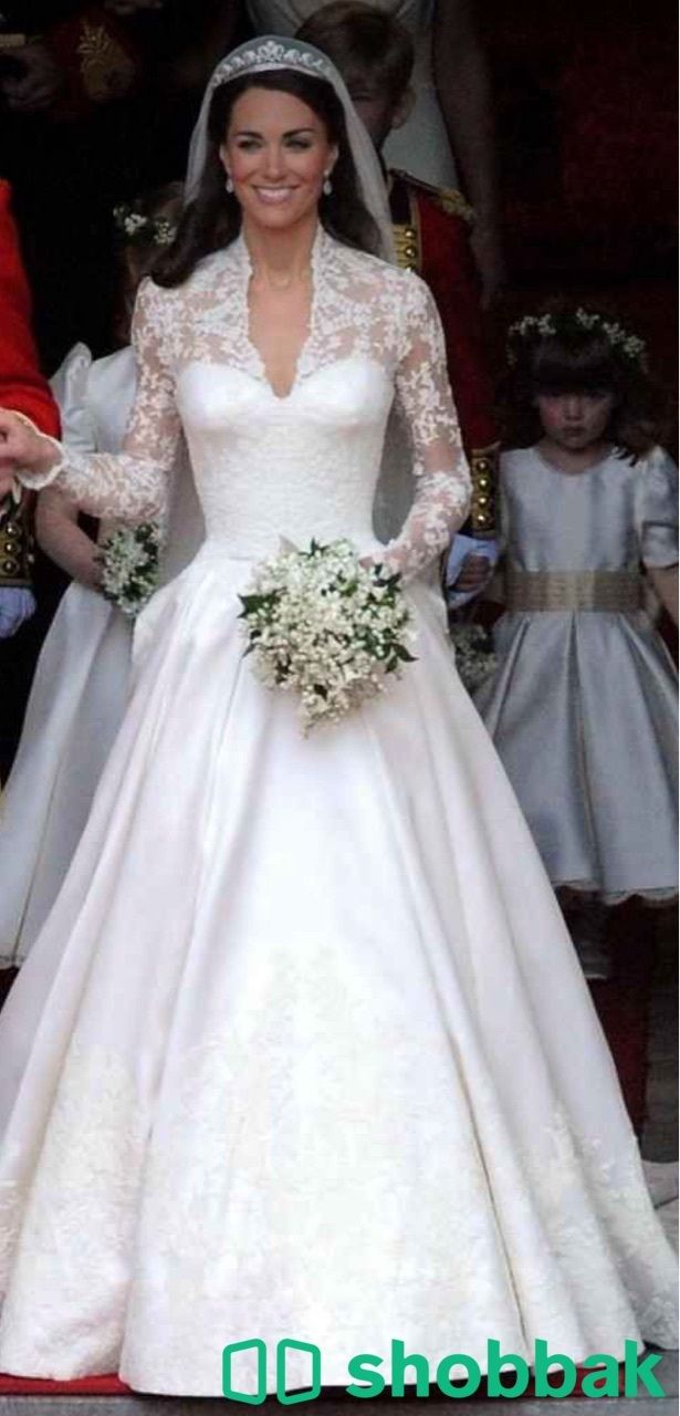 فستان عروس موديل الأميره كيت ميدلتون  شباك السعودية