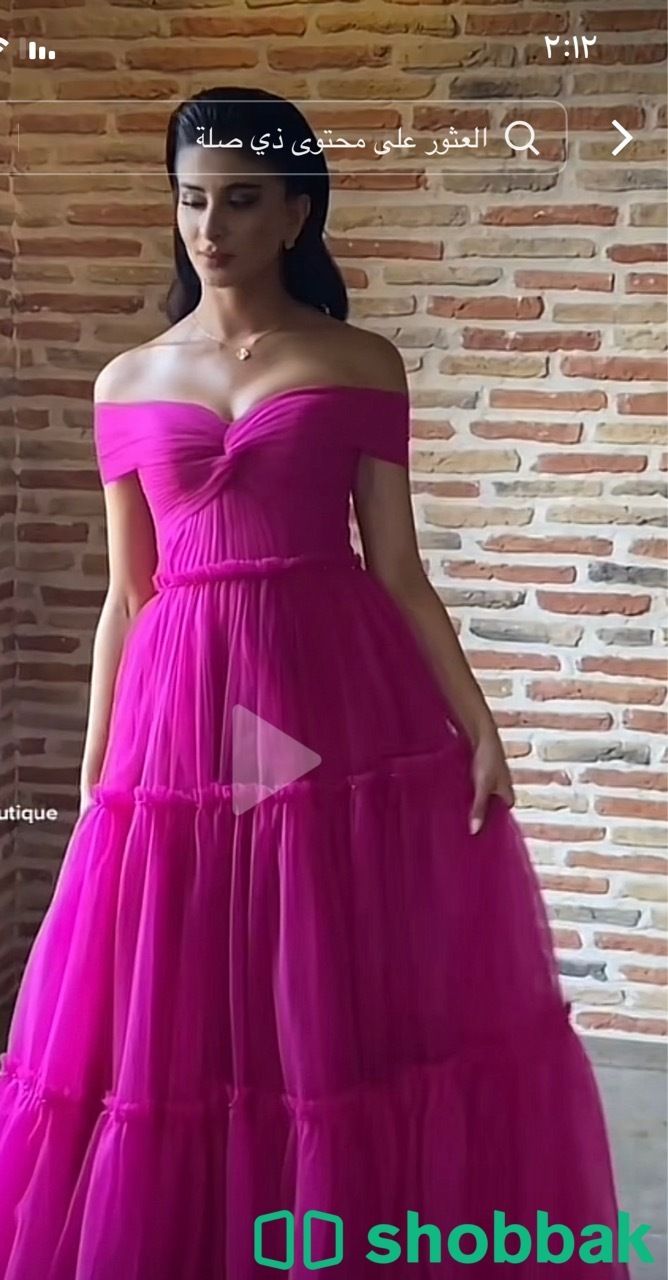 فستان للبيع اشتريته ٢٦٠٠ ببيعه ١٤٠٠  Shobbak Saudi Arabia