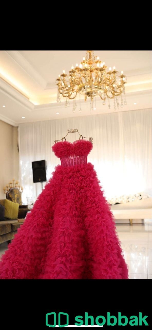 فستان ملكه استخدام مره وحده فقط  Shobbak Saudi Arabia
