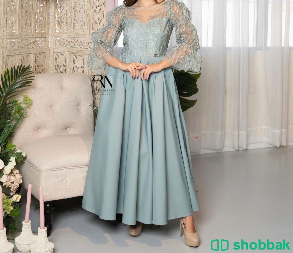 فستان من المصممة روان الناصر 🌟 مقاس ميديم، مقاس M، الخرج شباك السعودية