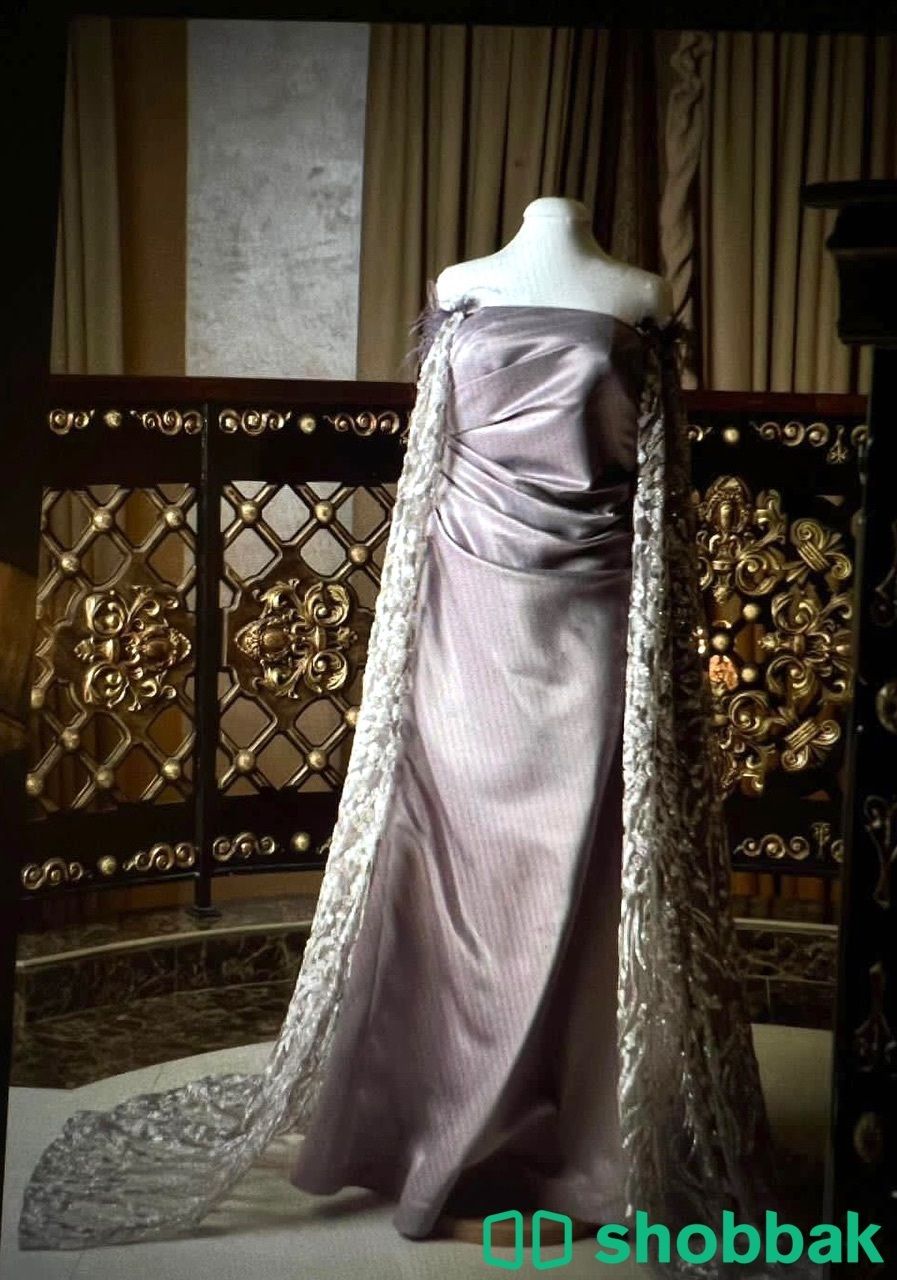 فستان مناسب للملكه و الحفلات الراقيه . Shobbak Saudi Arabia