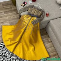 فستان ميكادو مع تطريز فخم  شباك السعودية