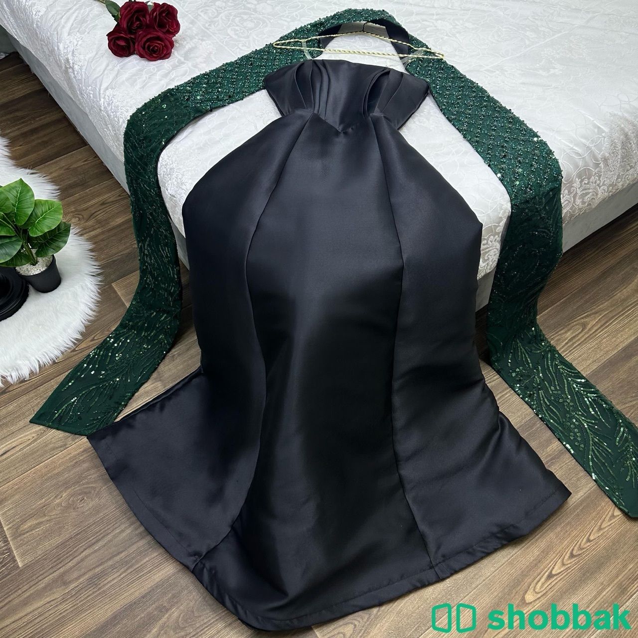 فستان ميكادو مع شال تطريز Shobbak Saudi Arabia
